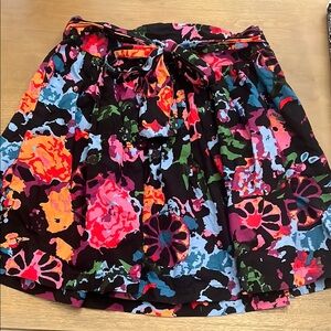 Floral Multicolor Skirt Size 9